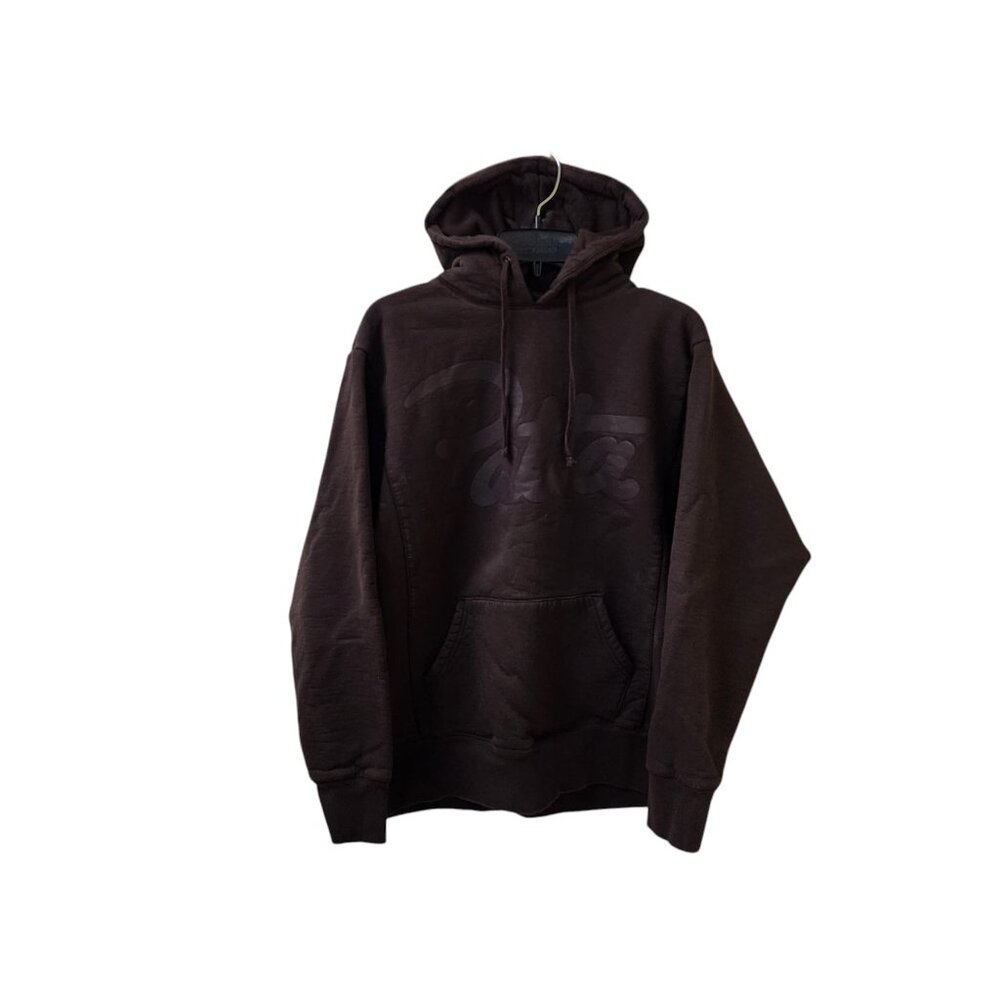 Patta Brown Logo Hoodie Pullover Sweater Mens Large Thick Good Quality FLAW
